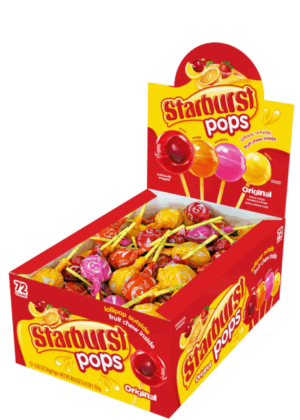 Starburst Original Lollipops 72ct